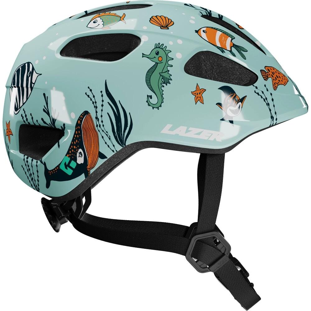 LAZER Pnut KinetiCore 2.0 grün - sicherer Kinder-Fahrradhelm mit neuester Schutztechnik