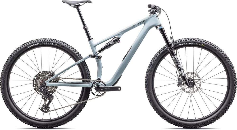 Specialized Epic 8 Comp EVO - Full Suspension Mountainbike Sea/Coastal Blue Metallic XS