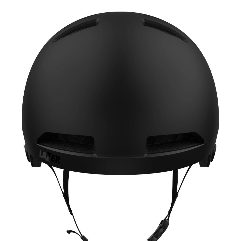 LAZER Helm Maze Jr KinetiCore Kids Matte Black Unisize - sicherer Kinderhelm mit Sticker-Set