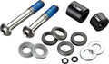 Avid Adapter 20S Post Mount Spacer Kit für Scheibenbremsen mit Schrauben, 12.5mm/7.5mm Spacern und Unterlegscheiben.