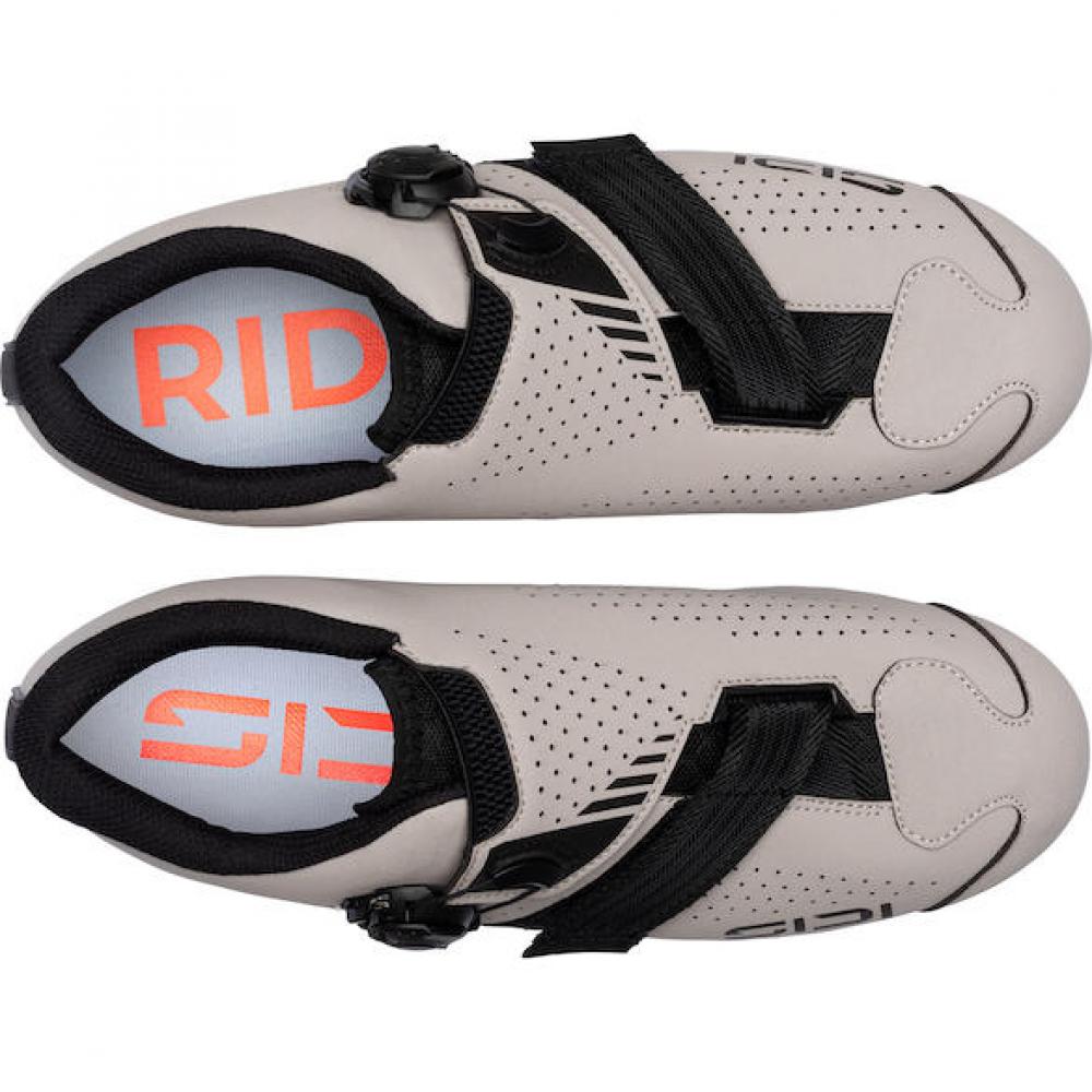 Sidi MTB AERTIS greige/black 41 Zement/Schwarz - komfortabler MTB-Schuh mit Top-Grip