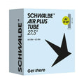 Schwalbe Air Plus Schlauch AV14 40mm, 27.5 Zoll (40-62/584), robuster E-Bike & Cargo-Bike Schlauch.