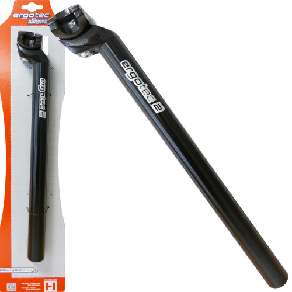 Patentsattelstütze Alu Ø 27,0mm 350mm Schwarz