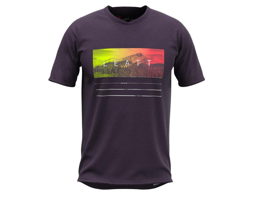 Leatt MTB All Mountain 2.0 Jersey M Grape - Atmungsaktives Mountainbike-Trikot