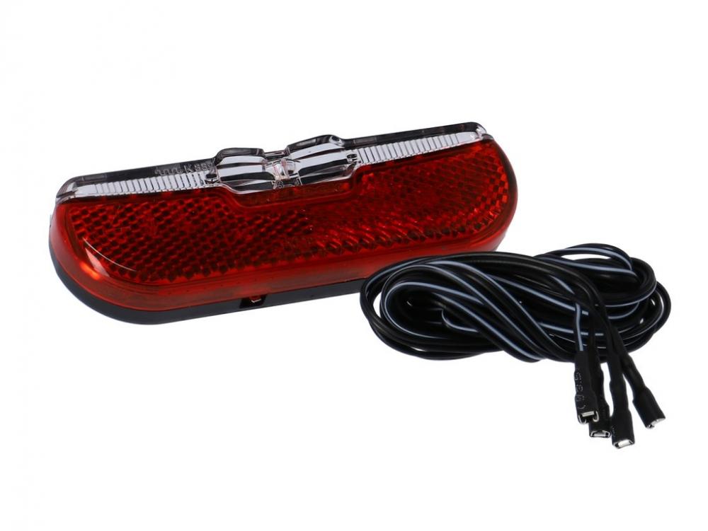 Trelock LED-Dynamo-Rücklicht Duo Flat Signal LS 614 Duo Flat Signal 6-12V STVZO