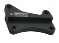 Schwarzer Shimano SM-MA-R203S/S Scheibenbremsadapter für 203 mm Bremsscheiben hinten IS IS.