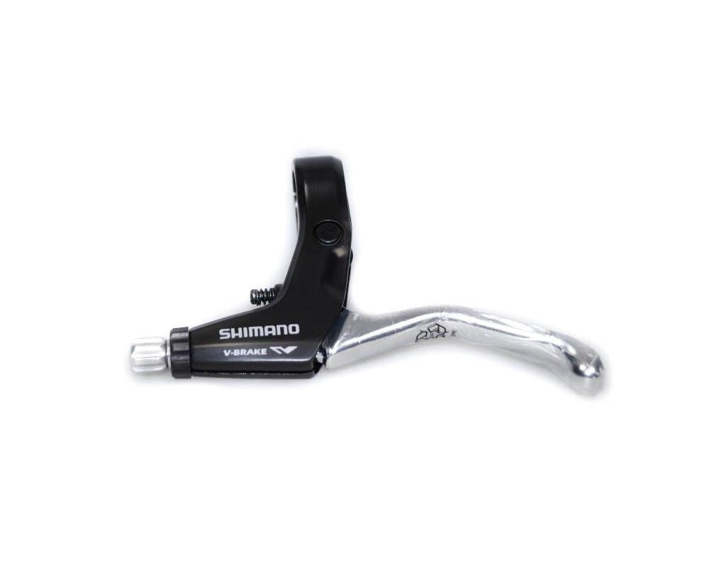Bl-m421 Felgenbremshebel Links, 2-finger, Schwarz - Zuverlässige Kontrolle Für V-brakes
