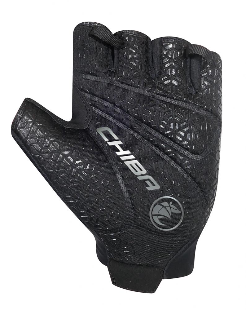 CHIBA Pure Race II - Radhandschuhe, kurz, S, rot, atmungsaktiv, leicht, ohne Klett