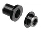 DT Swiss Umrüstkit HR auf 10 mm 10 Schwarz - stabile Thru-Bolt-Umrüstung für Hinterradnaben