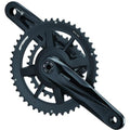 FSA Kurbelgarnitur Gossamer Pro MegaExo AGX+ 175 mm Schwarz - steife, leichte Gravel-Performance
