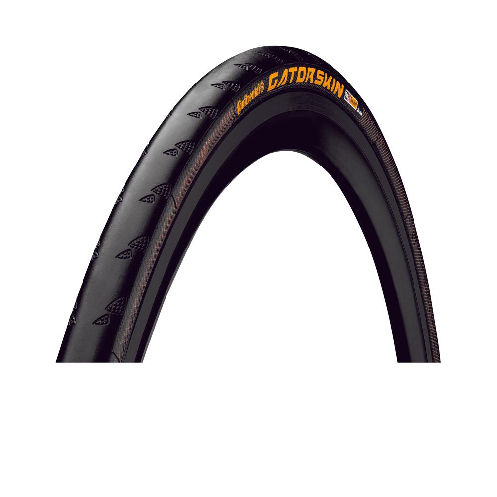 Continental Gatorskin Faltreifen 700x25C (25-622) schwarz - Pannenschutz Rennradreifen für Strade & Training