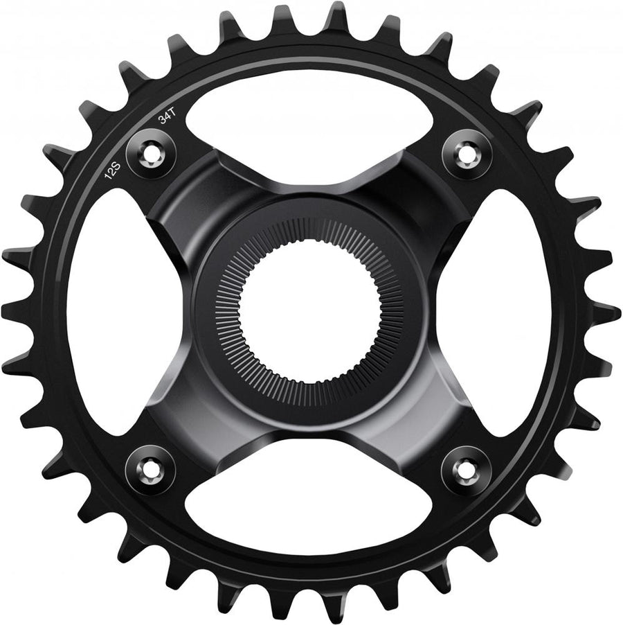 SHIMANO Kettenblatt E8000 SM-CRE80 34Z 56,5 mm - optimierte Performance für E-MTB-Antriebe