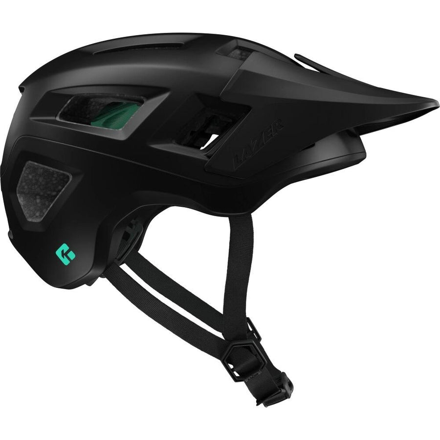LAZER Helm Coyote KinetiCore MTB Matte Black XL - sicherer Trail-Helm mit Top-Belüftung