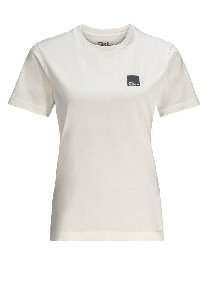 Jack Wolfskin Bike Commute T W Synthetic Fiber T-Shirt Shortsleeve Silver Cloud Größe XS