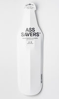 Ass Savers ASB-1 Big Spritzschutz hinten, weiß  effektiver Schutz vor Spritzwasser, ideal für breite Reifen, einfache Montage ohne Werkzeug, leicht & flexibel