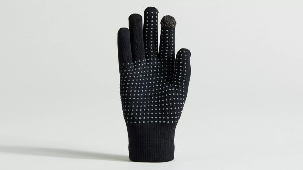 Specialized THERMAL KNIT Handschuh LF BLK S BLACK S - warmer MTB Langfinger Handschuh - Handschuh Langfinger