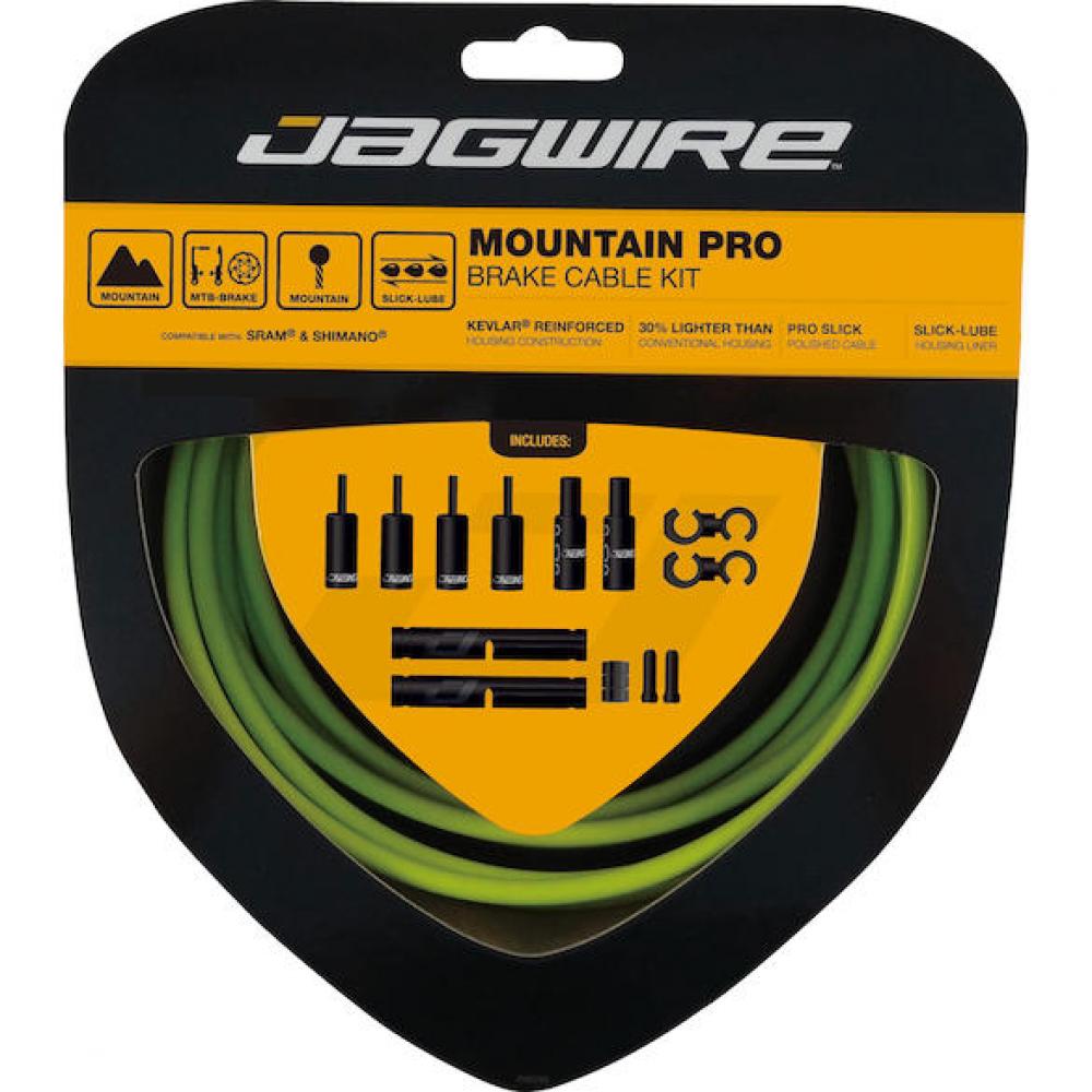 Mountain Pro Bremszugset Pck402 Kevlar-verstärkung Organic Green - Mtb Bremsleistung
