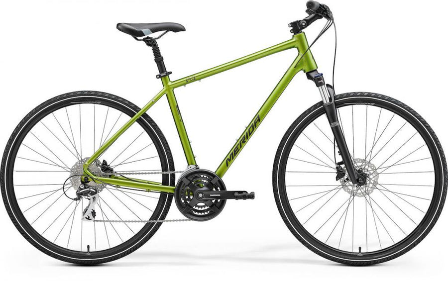 Merida CROSSWAY 20-D HP4 M grün/schwarz - vielseitiges Crossbike für Alltag & Tour