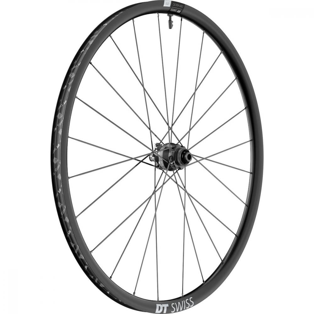DT Swiss Laufrad GR 1600 SPLINE DYN 622 x 24 mm Schwarz - robustes Dynamo-Vorderrad