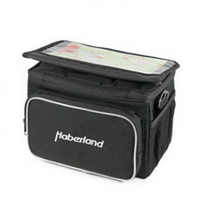 Haberland Lenkertasche 6l Classic schwarz - praktische Lenkertasche mit KLICKfix