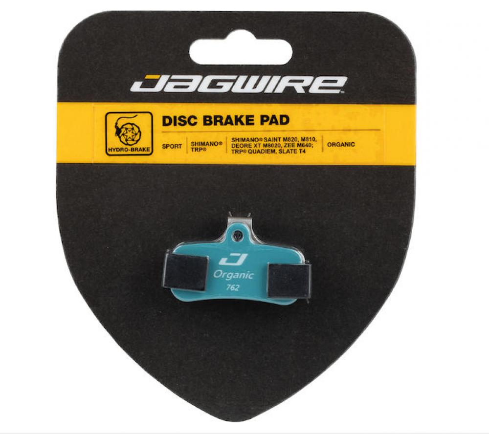 Jagwire Bremsbeläge Disc Sport Organic für SHIMANO/TEKTRO/TRP - Leise & präzise