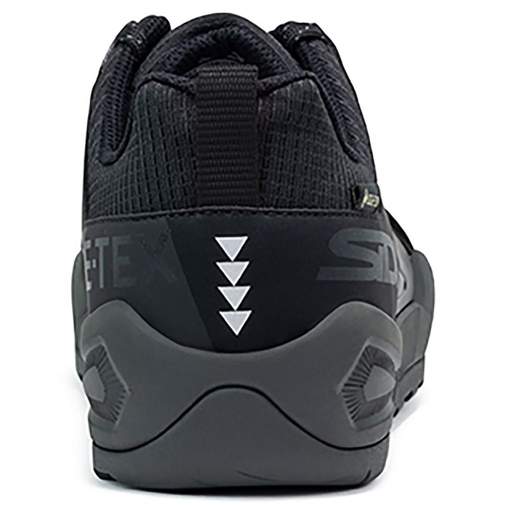 Sidi MTB ATOMUS GTX black/black 45 Schwarz/Schwarz - wasserdichter MTB-Schuh mit Komfort-Fit