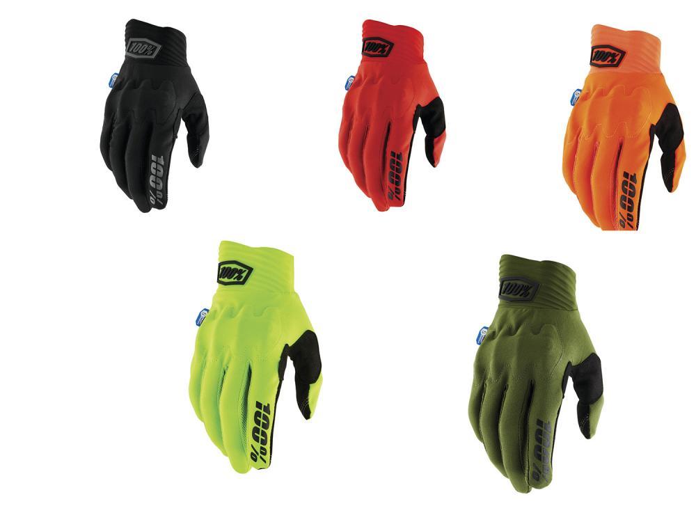 100% Cognito Smart Shock Gloves S Fluo Yellow / Black - maximaler Aufprallschutz & Kontrolle