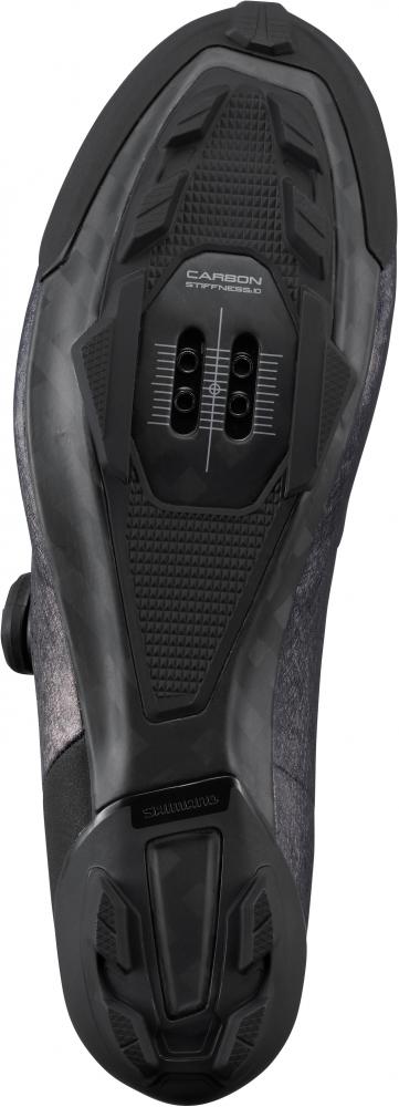 SHIMANO RX801 Fahrradschuhe - Gravel SPD, Herren/Damen, Größe 39, Schwarz