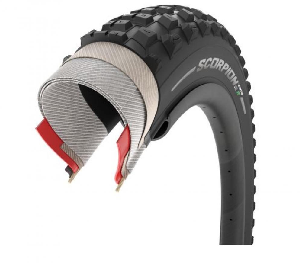 Pirelli Scorpion E-MTB R falt 65-622 (29x2,6) schwarz - E-MTB-Reifen mit starkem Grip