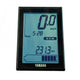 Yamaha LCD-Display X94-83715-10 für E-Bikes mit PW-Mittelmotor ab 2016, kompatibel mit Displayhalter ab Modelljahr 2016, ohne Temperaturanzeige