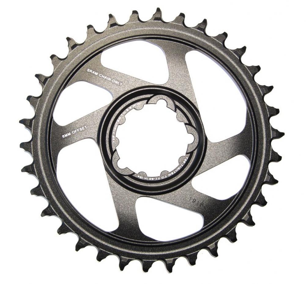 SRAM Kettenblatt X-Sync Eagle 30T / 3 mm / Aluminium / schwarz - 3 mm, schwarz