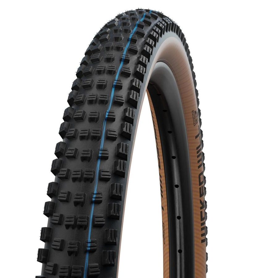 Schwalbe Reifen Reifen Wicked Will 27.5x2.40 Zoll 62-584 schwarz braun TLE E-50 HS614 faltbar - Faltreifen