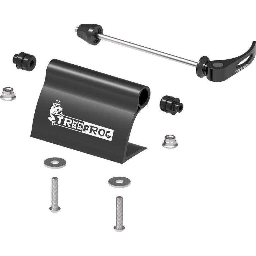 TreeFrog Fork Mount 15 x 100 15 Schwarz - flexibler Gabelhalter für QR & TA
