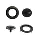 BBB Cycling Hinge set for BHE-56F Face Shield Größe One Size schwarz - Ersatzgelenk für Helmvisier
