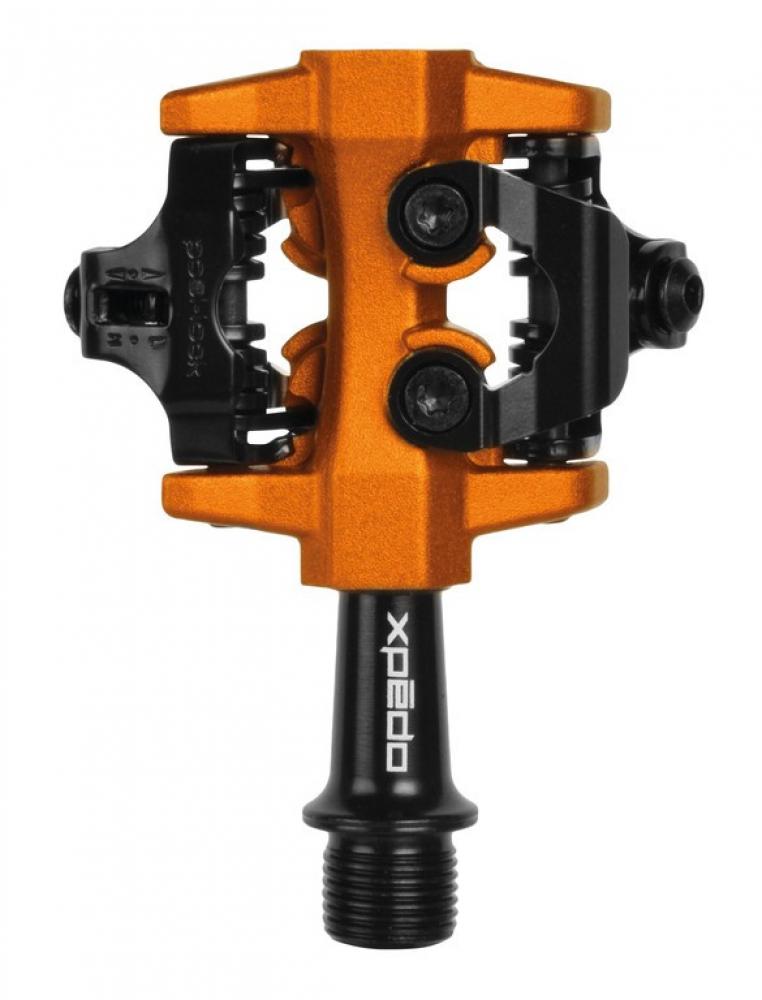 Xpedo Pedal Clipless CXR schwarz orange 9/16 Zoll XMF10AC