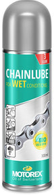 MOTOREX CHAINLUBE WET CONDITIONS Kettenöl 300 ml - Nassschmierstoff für Regen und Matsch