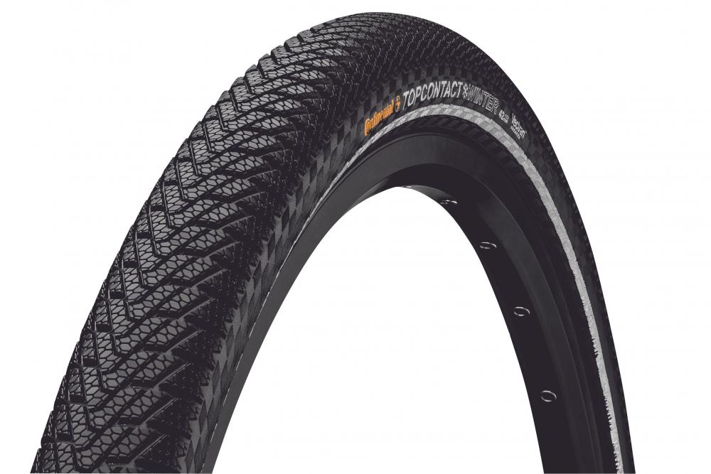 Continental Reifen Top Contact WinterII 28x1.60 Zoll 42-622 schwarz Reflex E-50 faltbar