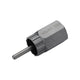 BBB Cycling BBB Zahnkranzabzieher LockPlug 1/2 inch silber - 1/2 Zoll Werkzeug für Kassette & Center Lock