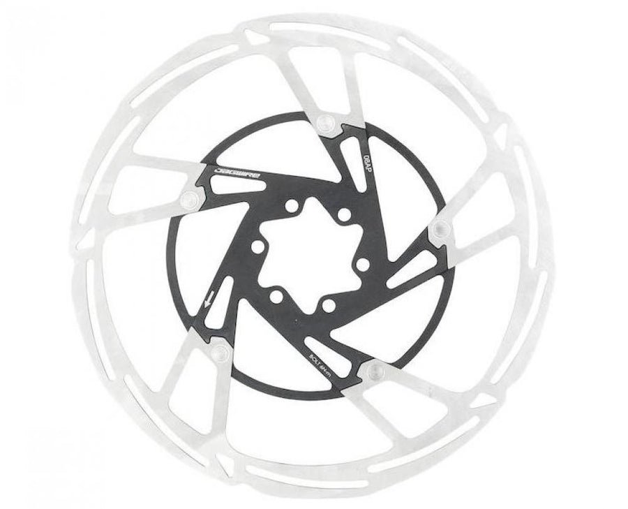 Jagwire Pro LR2 Bremsscheibe 203 mm 6-Loch - Leichte Edelstahl-Bremsscheibe mit Aluminiumspider