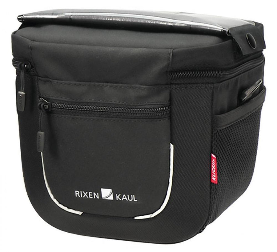 KLICKfix Lenker-Tasche Aventour Compact schwarz, 20x18x17cm, ohne Lenkeradapter