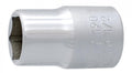 Unior Sechskantsteckschlüssel 1/2" 13mm 6-Punkt, Cr-V Mo, Modell 190