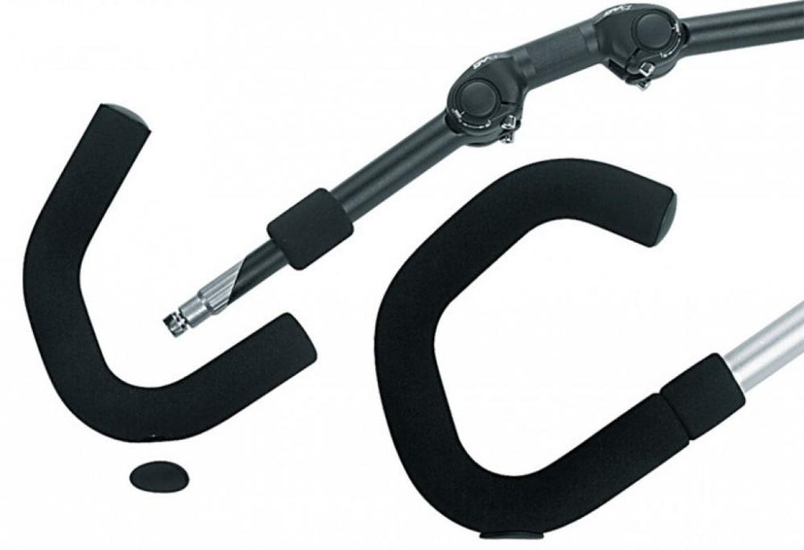 Humpert Lenkerbezug für Hornbar AHS schwarz, lang 382 mm, paarweise