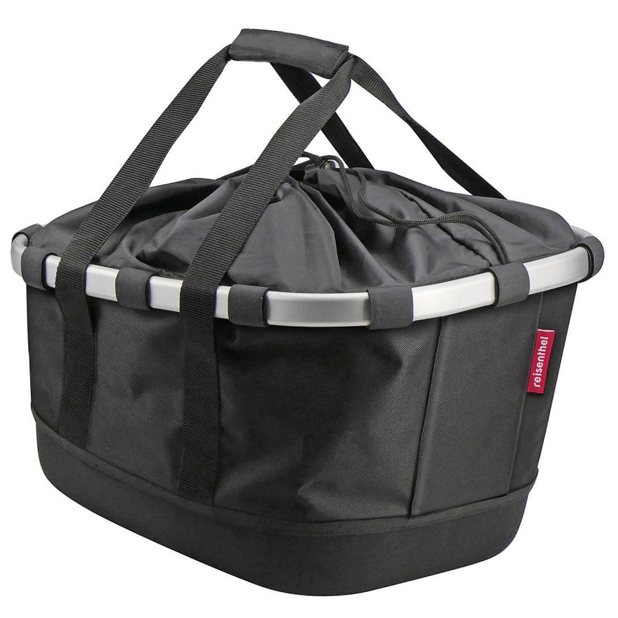 KLICKfix Fahrradkorb Bikebasket GT schwarz mit UniKlip 27x42x33 cm