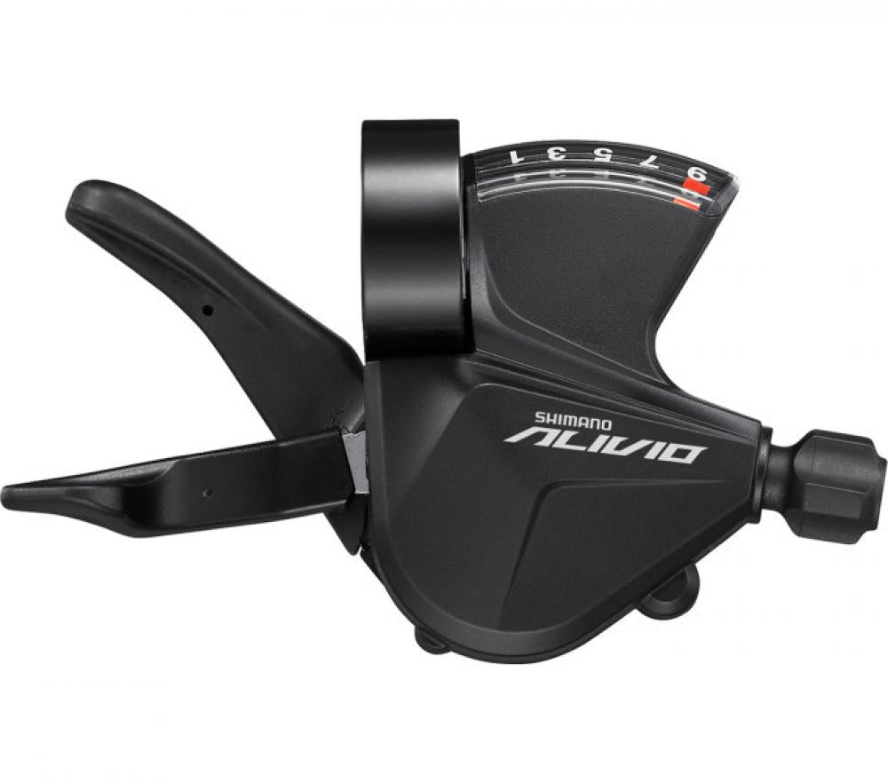 SHIMANO ALIVIO SL-M3100 Schalthebel 9-fach rechts mit Schelle - MTB Rapißire Plus Shifter - Schaltbremshebel