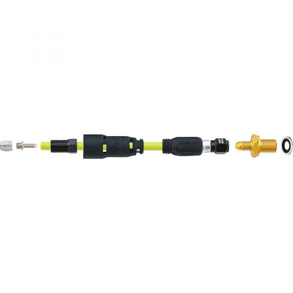 Jagwire Pro Quick-Fit Adapterset für SRAM/AVID Hydraulikbremsen - Schwarz/Gold