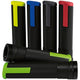 Ergotec MTB-ATB-Griffe Porto Kraton/Alu, 133/133mm per Paar sw/gelb