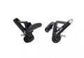 XLC Cantilever-Brake BR-C04, schwarze Aluminium Felgenbremse für Fahrrad vorne oder hinten, 70mm Bremsbacken.