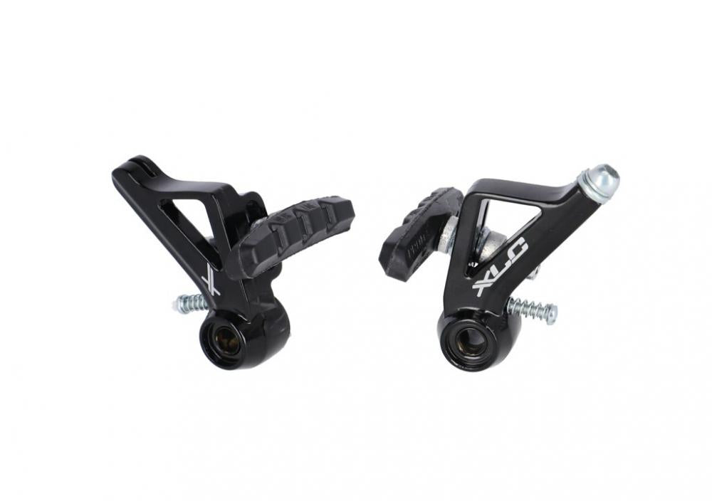 XLC Cantilever-Brake BR-C04, schwarze Aluminium Felgenbremse für Fahrrad vorne oder hinten, 70mm Bremsbacken.