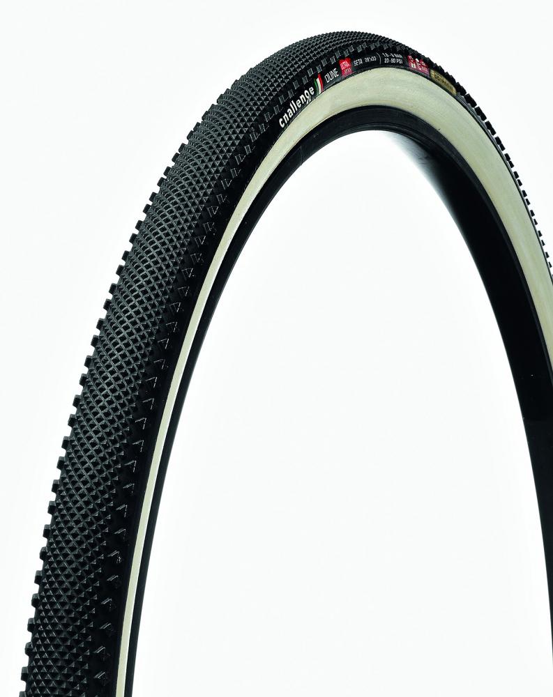 Challenge CX-Reifen Dune Ultra Handmade Tubular 28 Zoll (33-622) Schwarz/hellbraun - superschneller Crossreifen