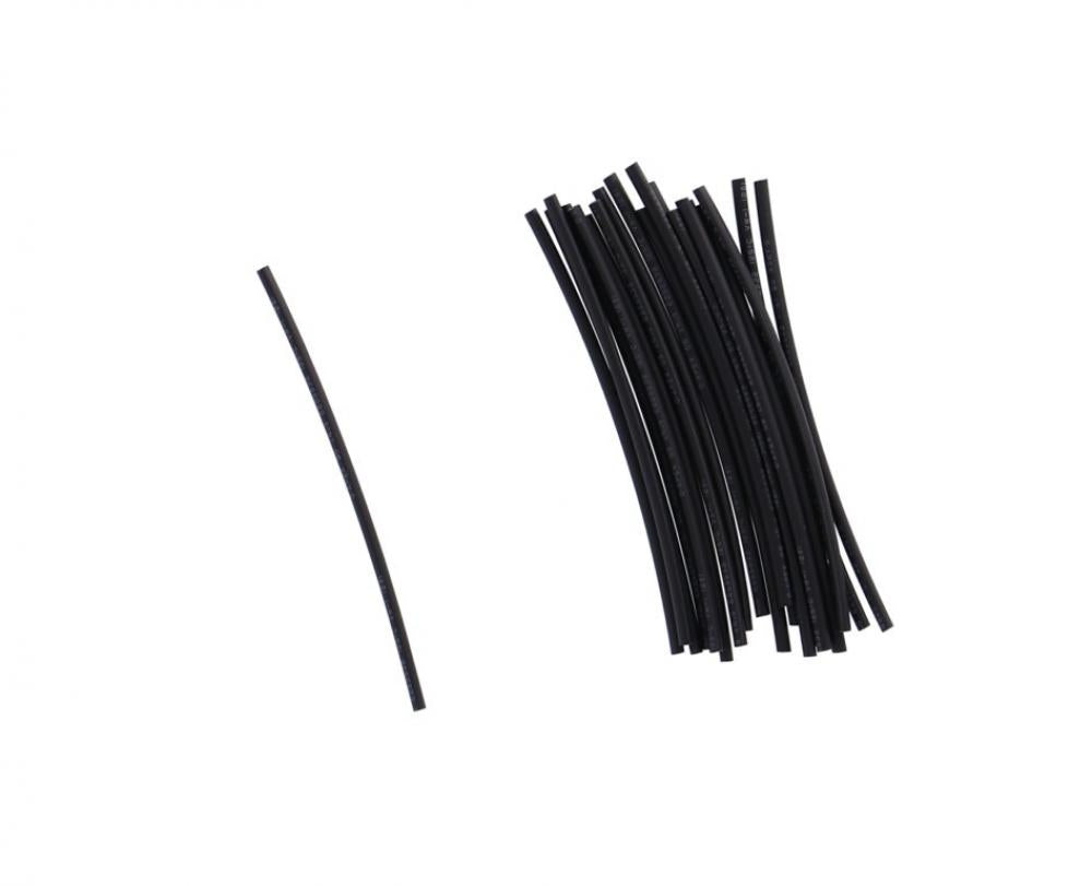 XLC Wärmeschrumpfschlauch schwarz 4,8/100mm, 50er Pack zur Kabelisolierung.